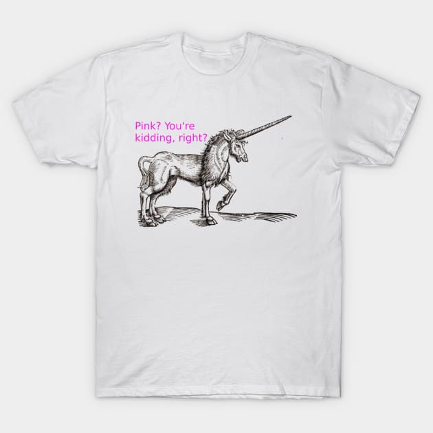 Pink? T-Shirt by Artimaeus